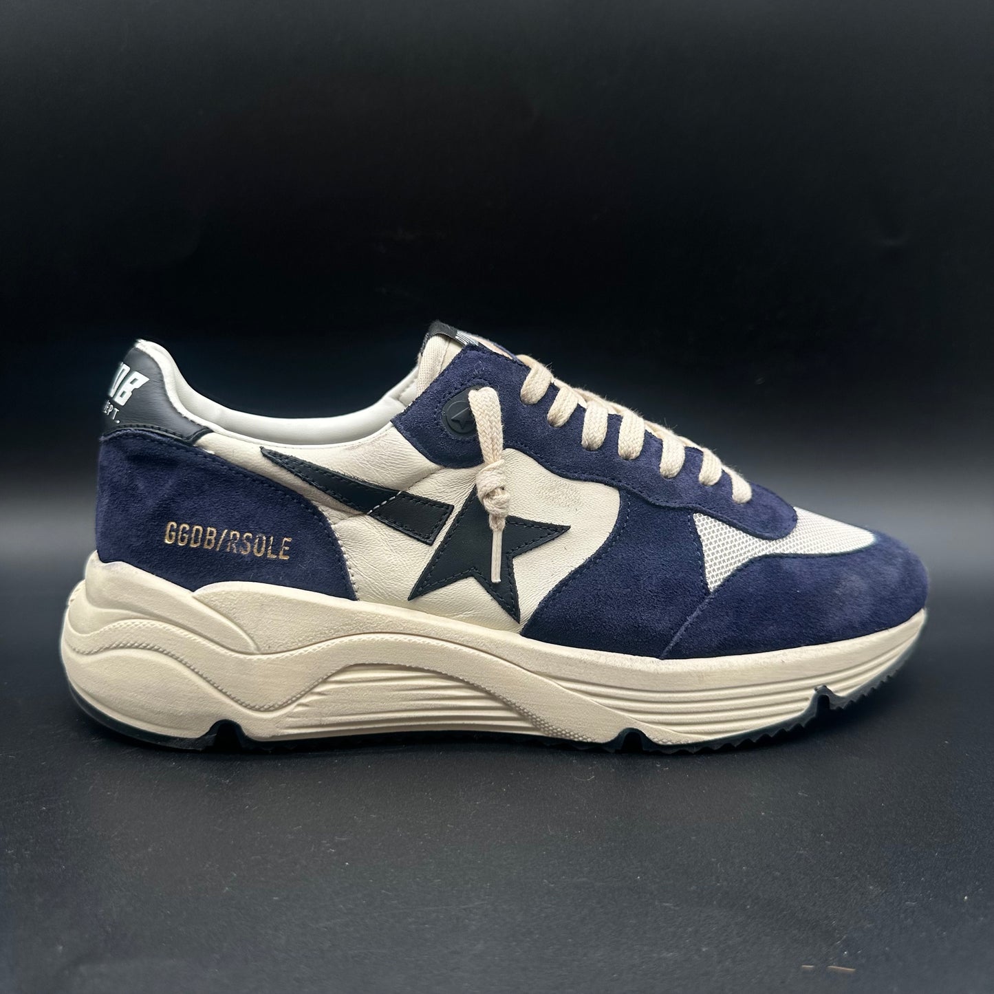 Golden Goose Running - Blanc Bleu C1392