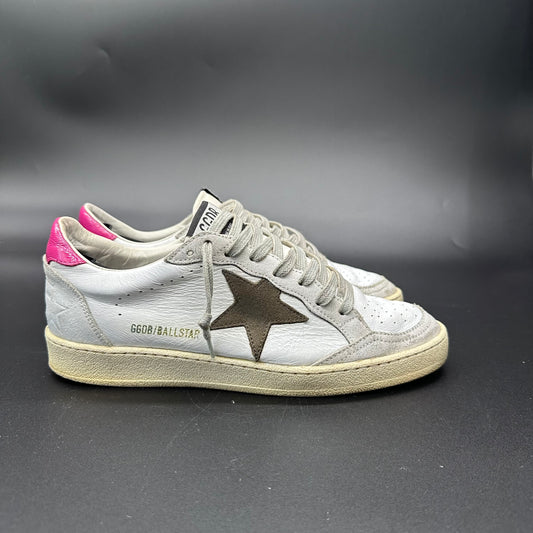 Golden Goose Ballstar - Blanc Rose ◾️