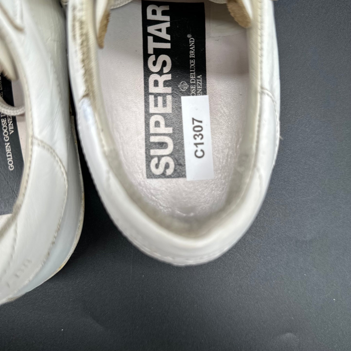 Golden Goose Superstar - Blanc Paillettes C1307