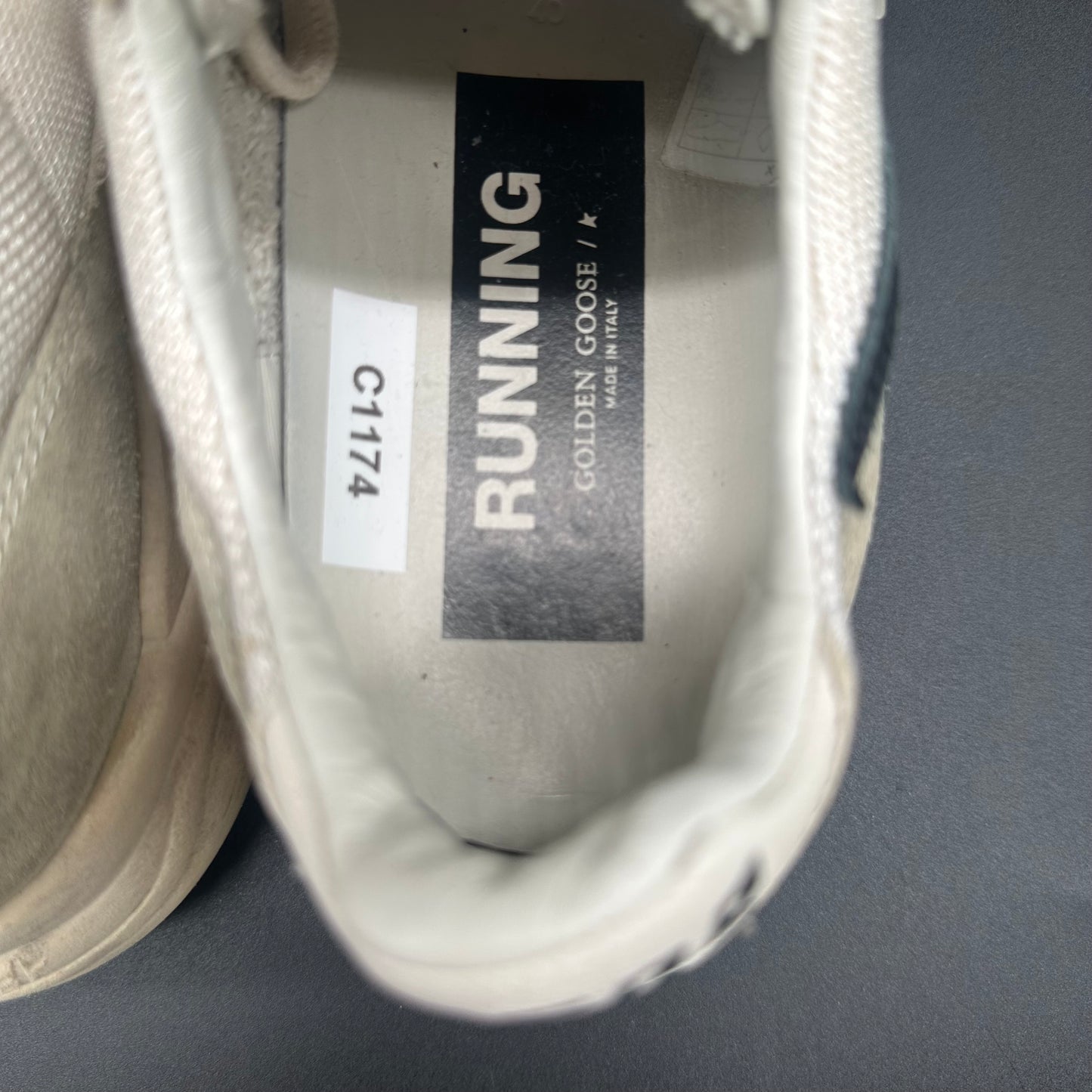 Golden Goose Running - Beige Noir C1174