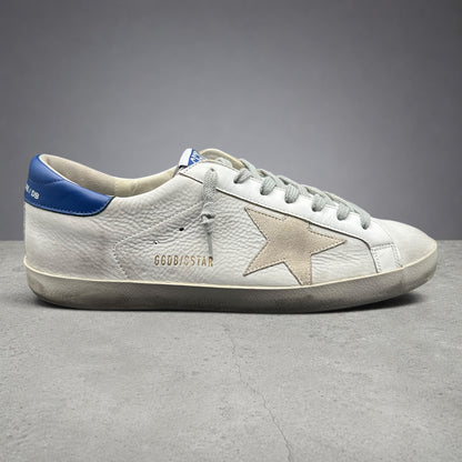 Golden Goose Superstar - Blanc Beige Bleu C1456
