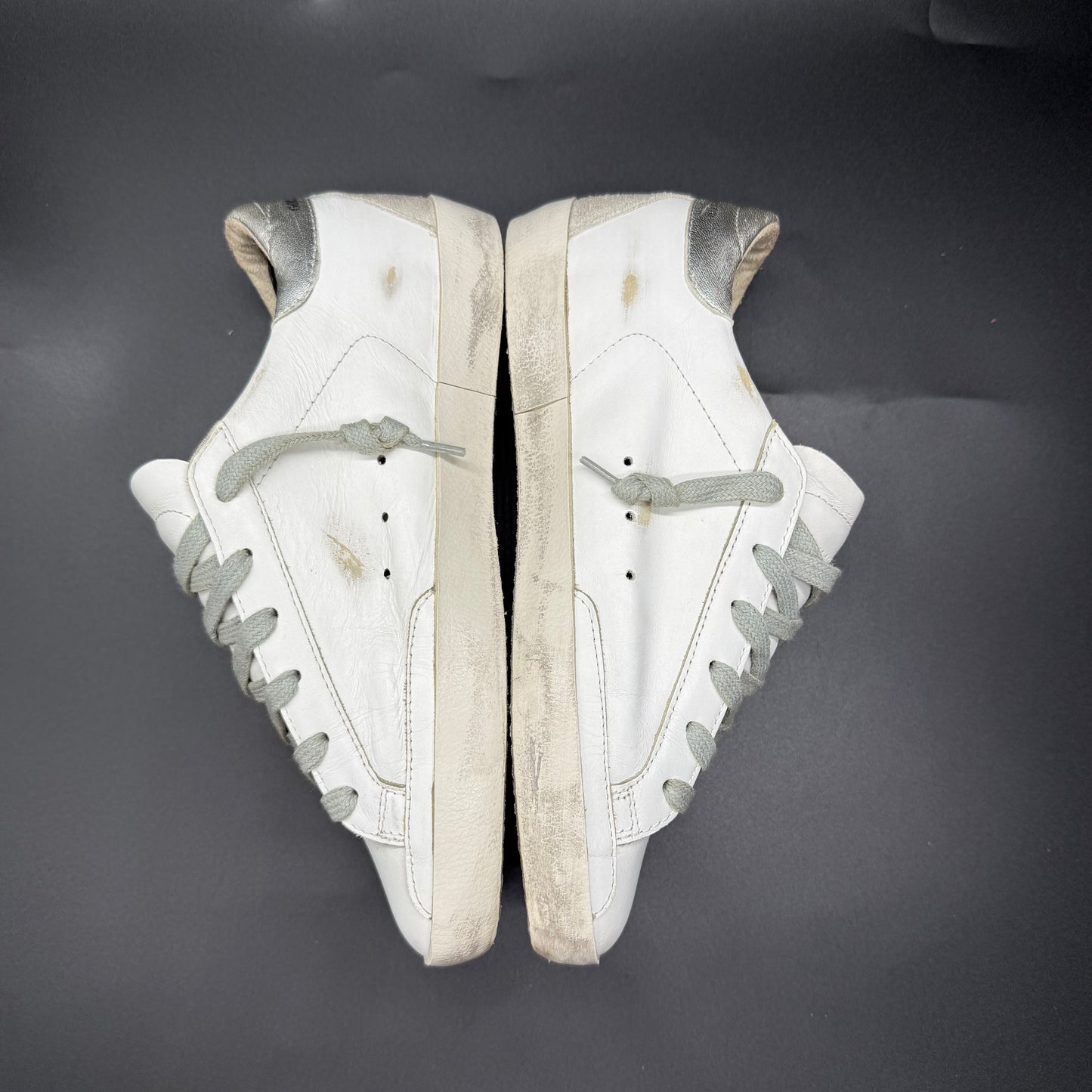 Golden Goose Superstar - Blanc/Argent ◾️
