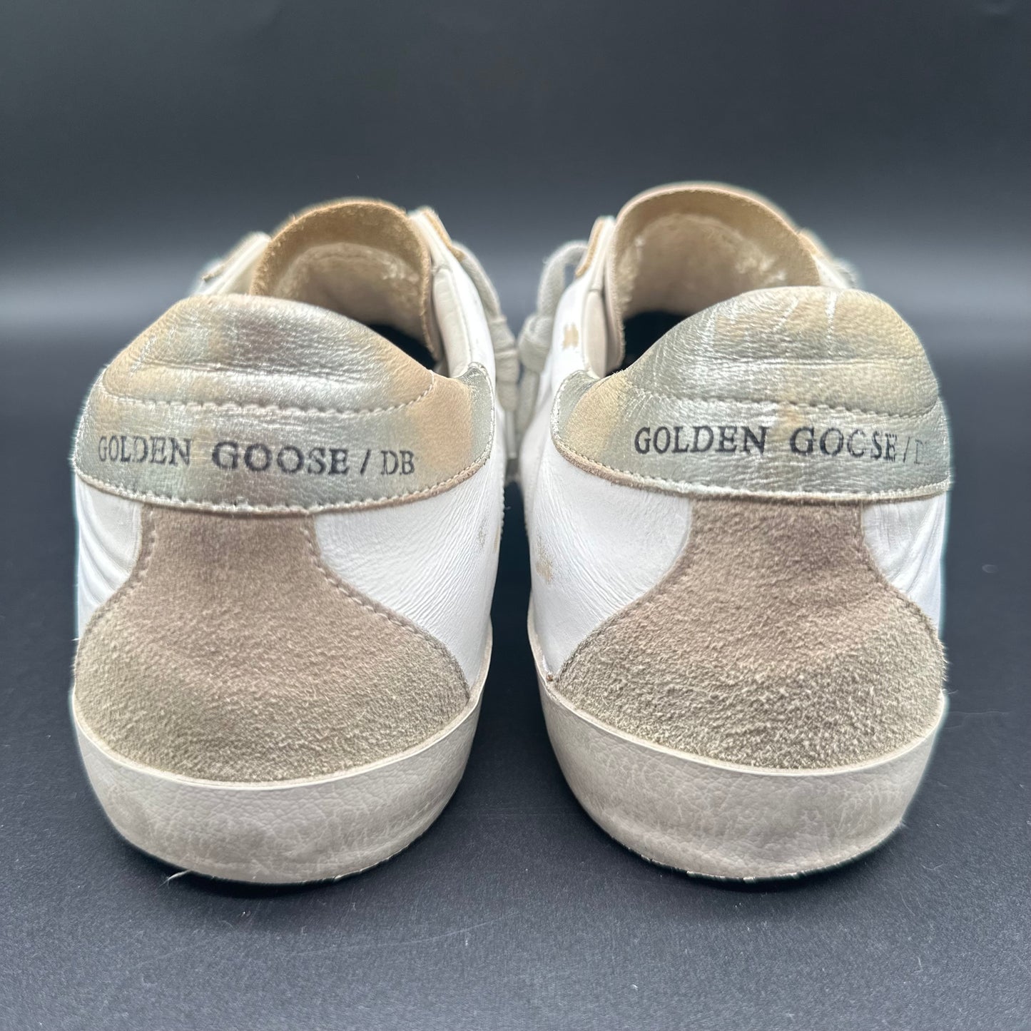 Golden Goose Superstar - Blanc Argent Beige C1284