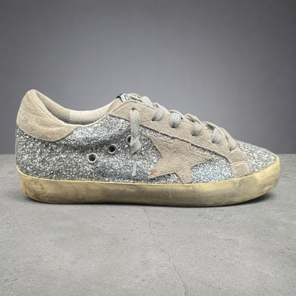 Golden Goose Superstar - Paillettes Beige C1374