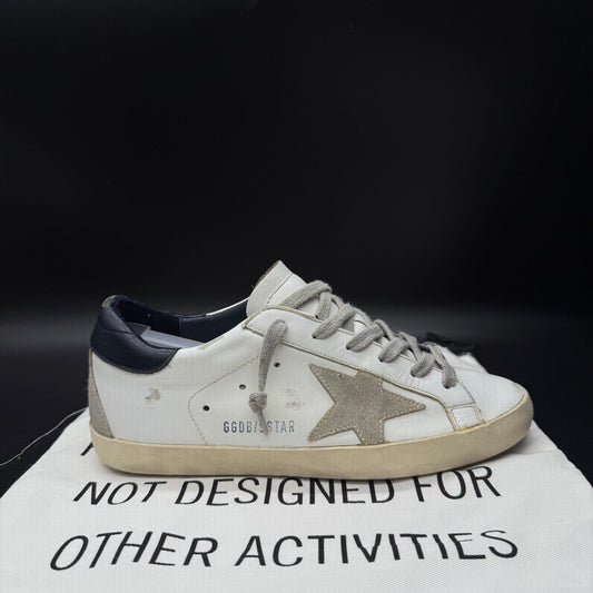 Golden Goose Superstar - Blanc Bleu Marine