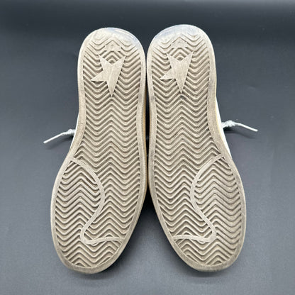 Golden Goose Ballstar - Blanc Argent Paillettes C1306