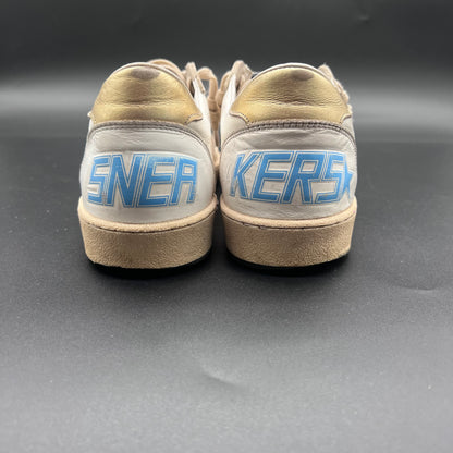 Golden Goose Ballstar - Blanc Bleu Noir Or K20