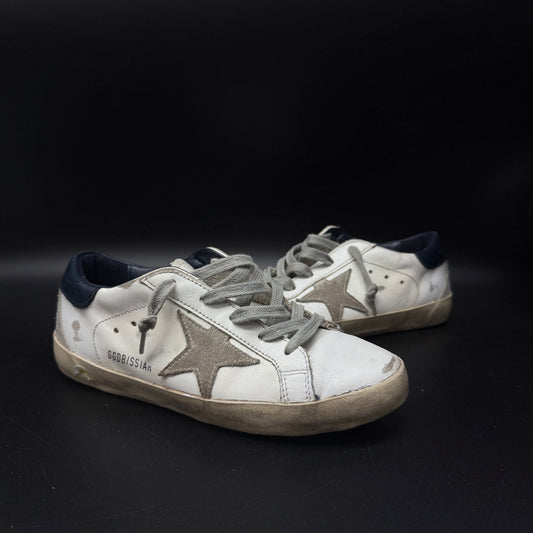 Golden Goose Superstar - Bleu Marine Blanc