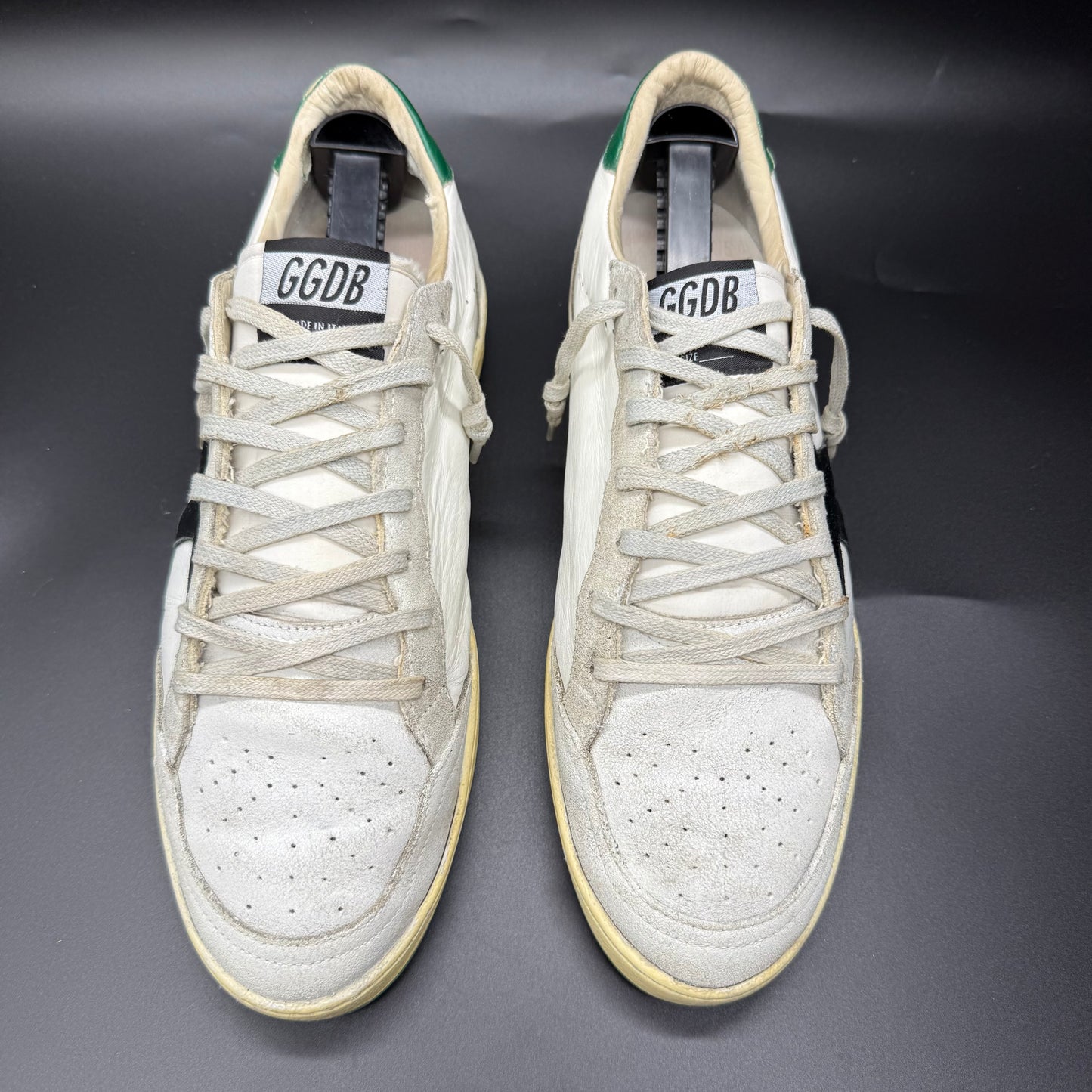 Golden Goose BallStar - Blanc/Vert◾️