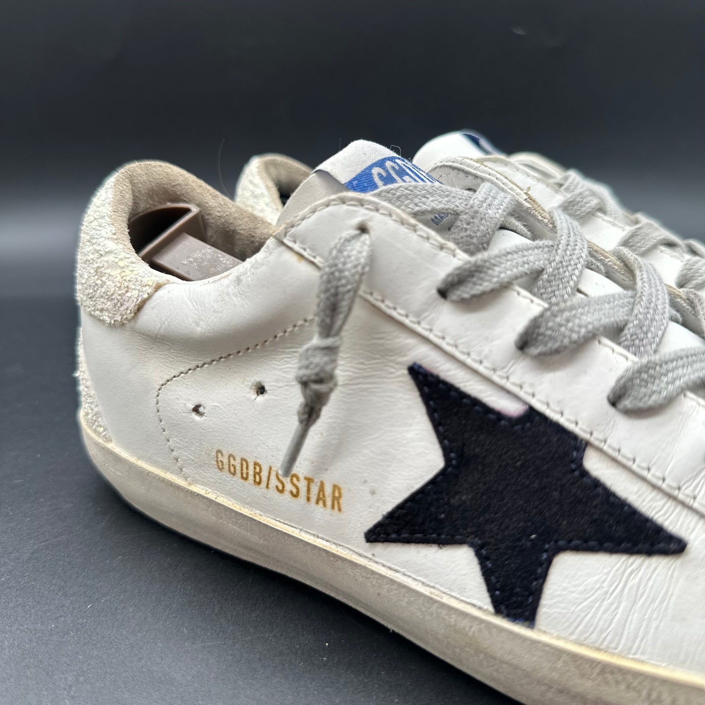 Golden Goose Superstar - Noir Blanc Paillettes C1410