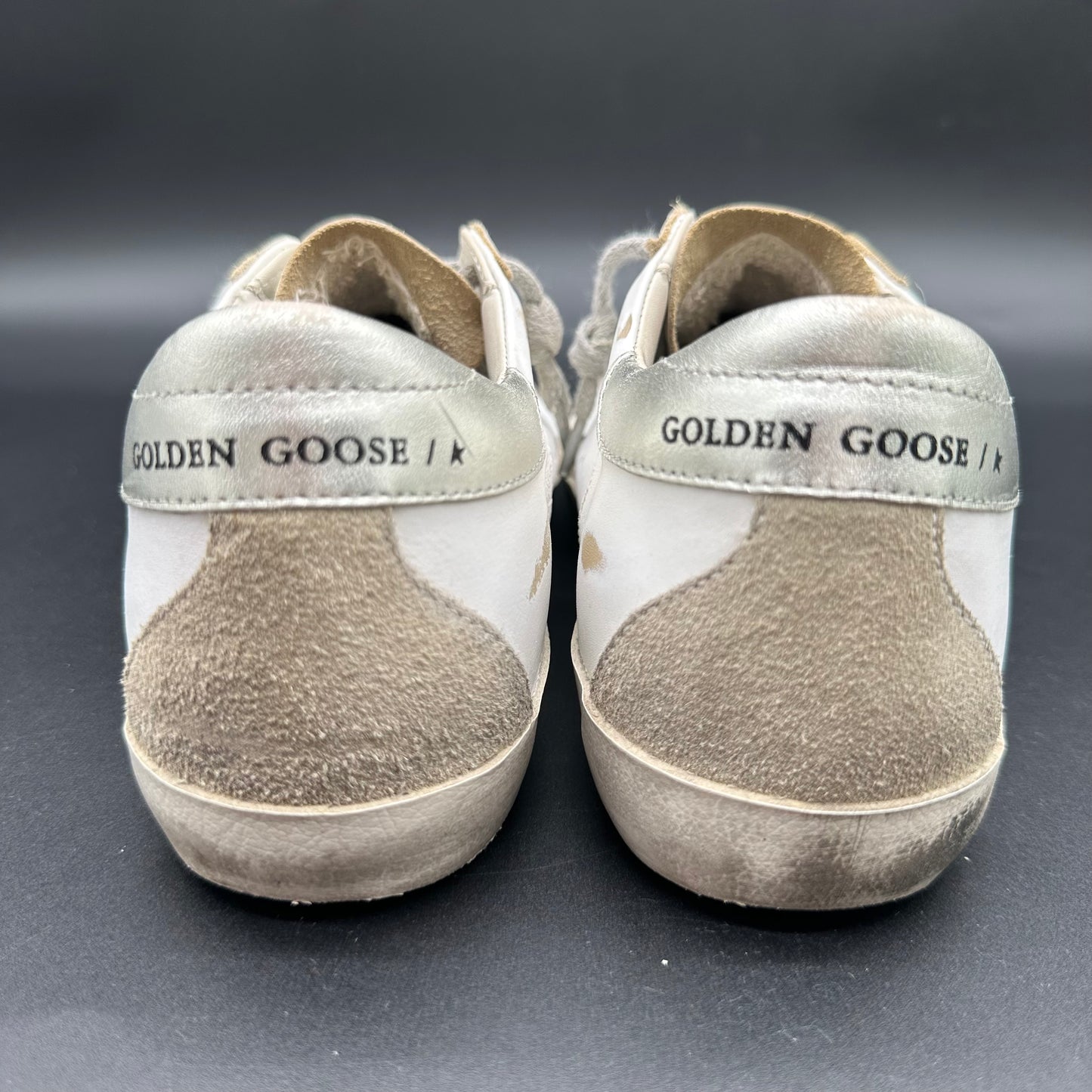 Golden Goose Superstar - Blanc Argent Beige C1373