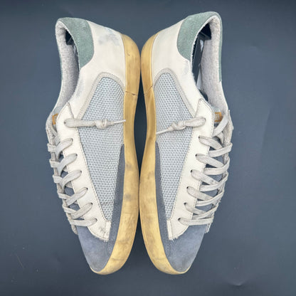 Golden Goose Superstar - Beige Vert Gris Bleu C1296