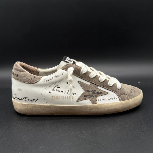 Golden Goose Superstar - Blanc Miami J006