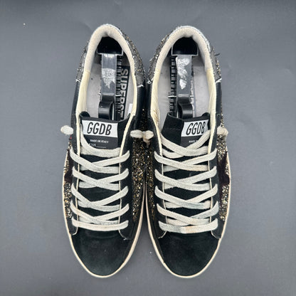 Golden Goose Superstar - Noir Paillettes J002