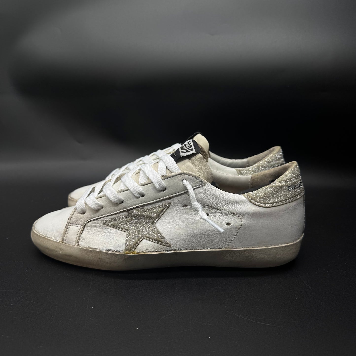 Golden Goose Superstar - Blanc/ Argent ▫️