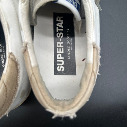 Golden Goose Superstar - Blanc Argent Beige C843
