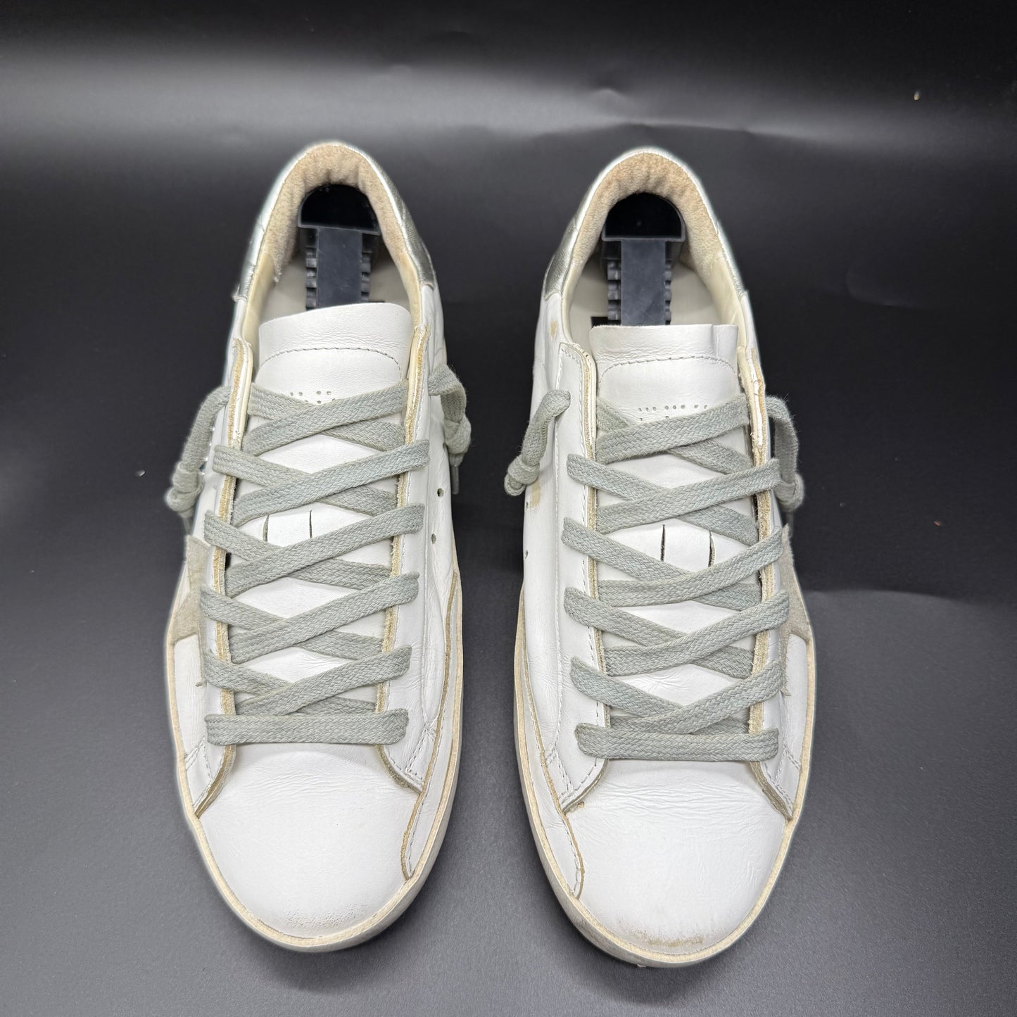 Golden Goose Superstar - Blanc/Argent ◾️