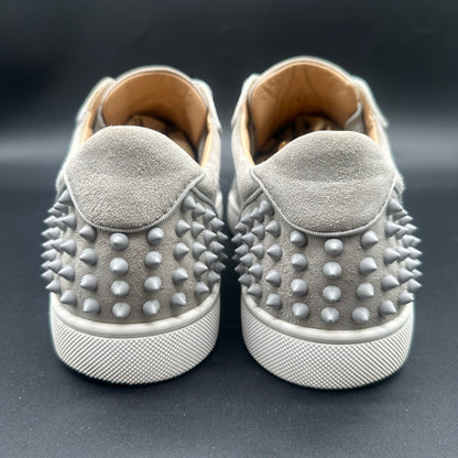 Louboutin Junior Spikes - Gris Blanc C1416