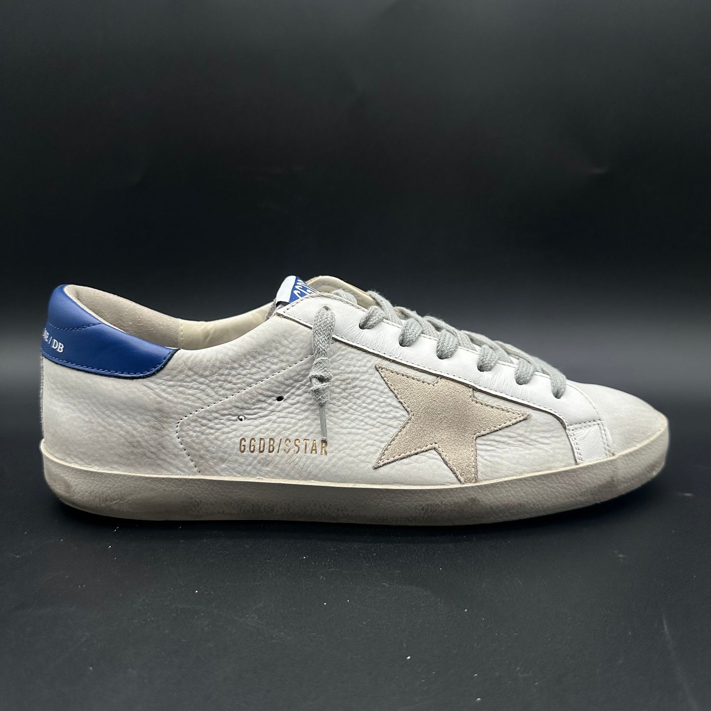 Golden Goose Superstar - Blanc Beige Bleu C1456