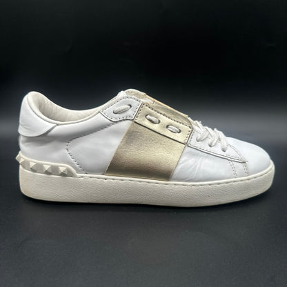 Valentino Open - Blanc Or C1431