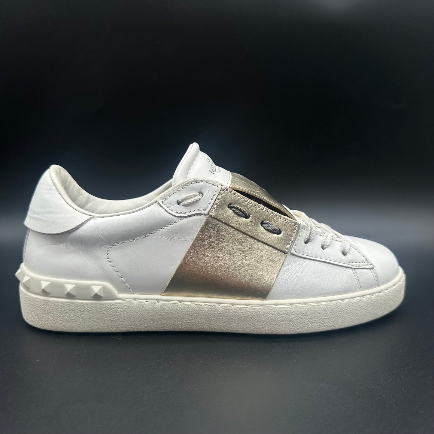 Valentino Open - Blanc Or C1396