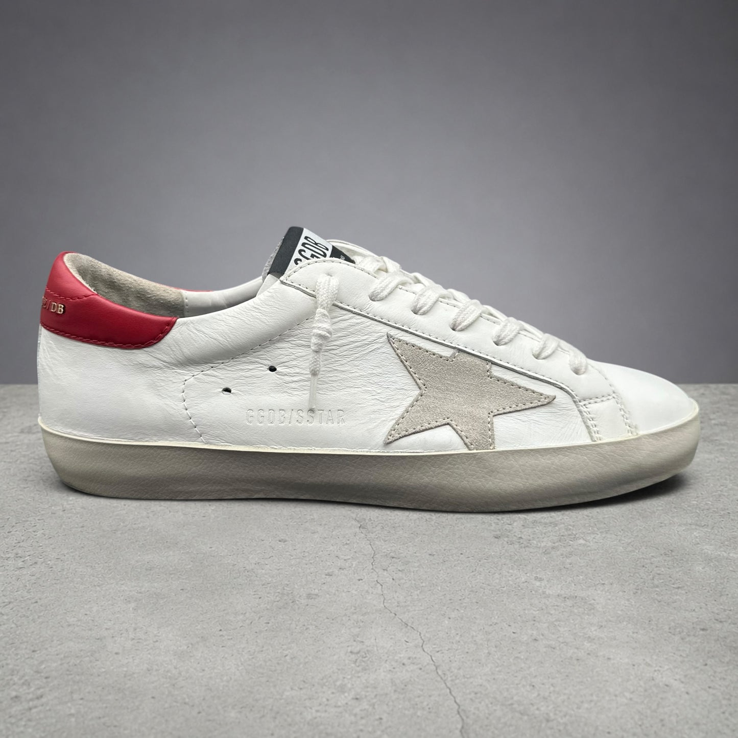 Golden Goose Superstar - Blanc Beige Rouge C1426