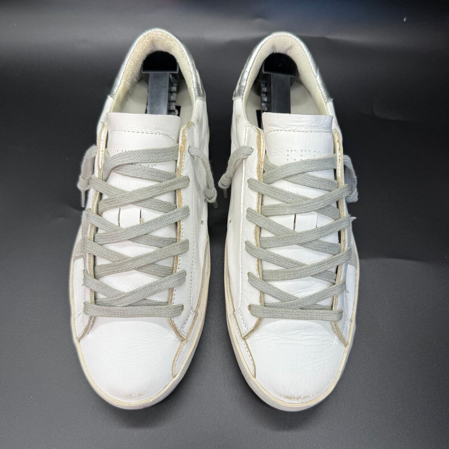 Golden Goose Superstar - Blanc/Argent ◼️