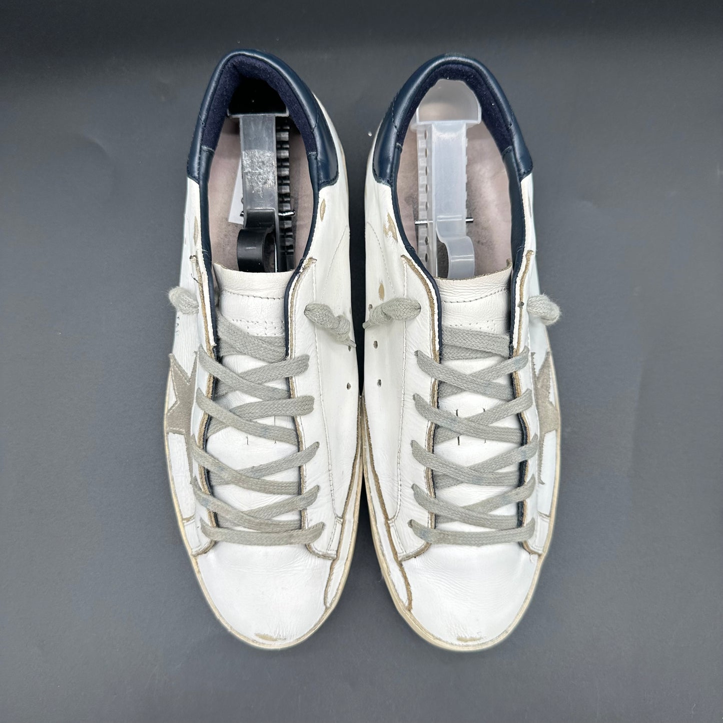 Golden Goose Superstar - Blanc Bleu Beige C1368