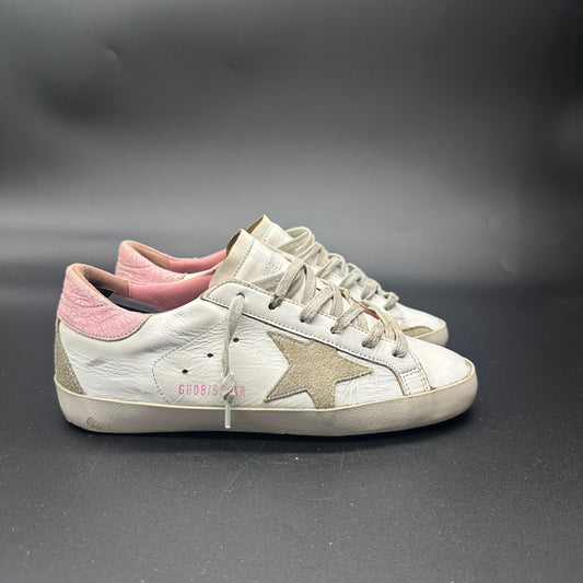 Golden Goose Superstar - Rose/Blanc ▪️