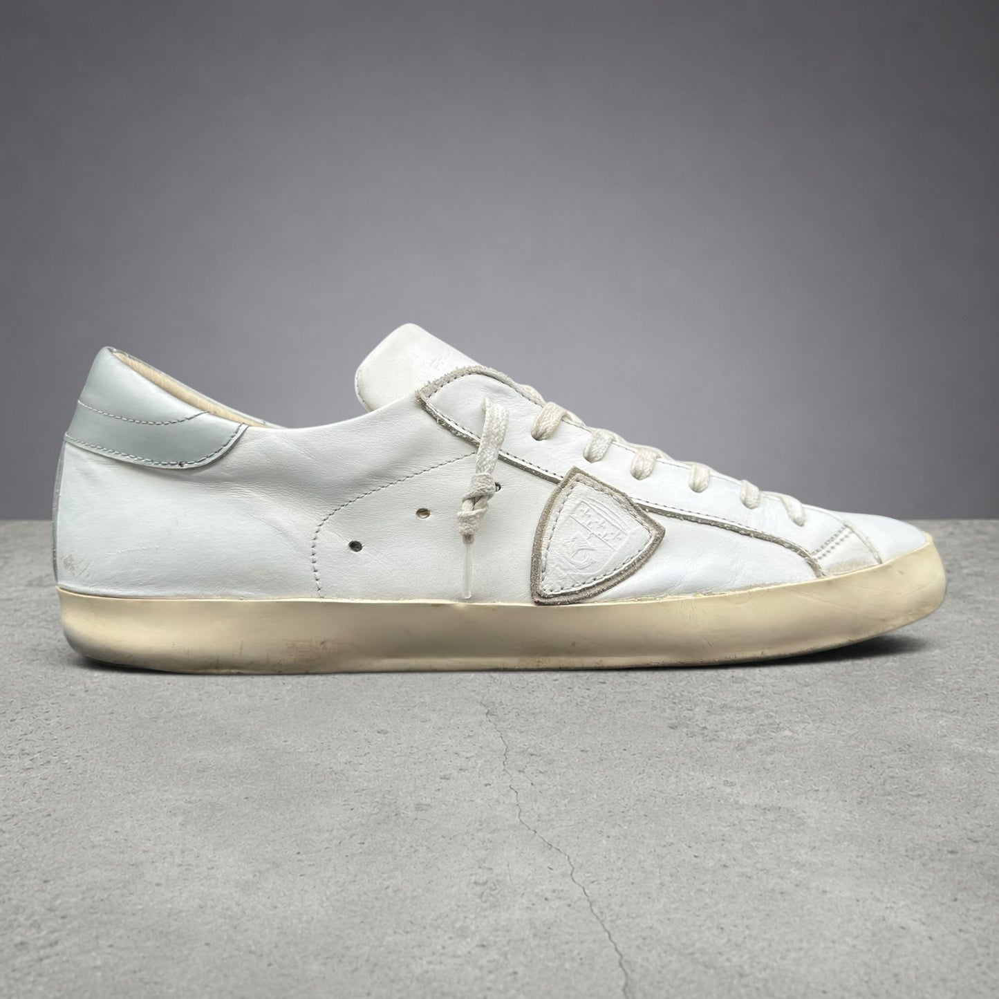 Philippe Model - Blanc Argent Beige C1457