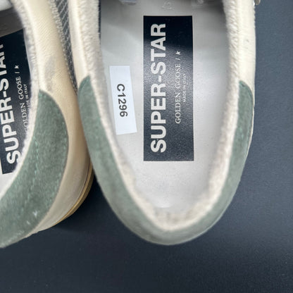 Golden Goose Superstar - Beige Vert Gris Bleu C1296