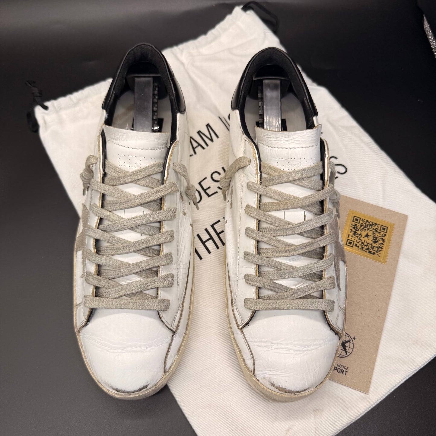 Golden Goose Superstar - Blanc/Noir ◼️