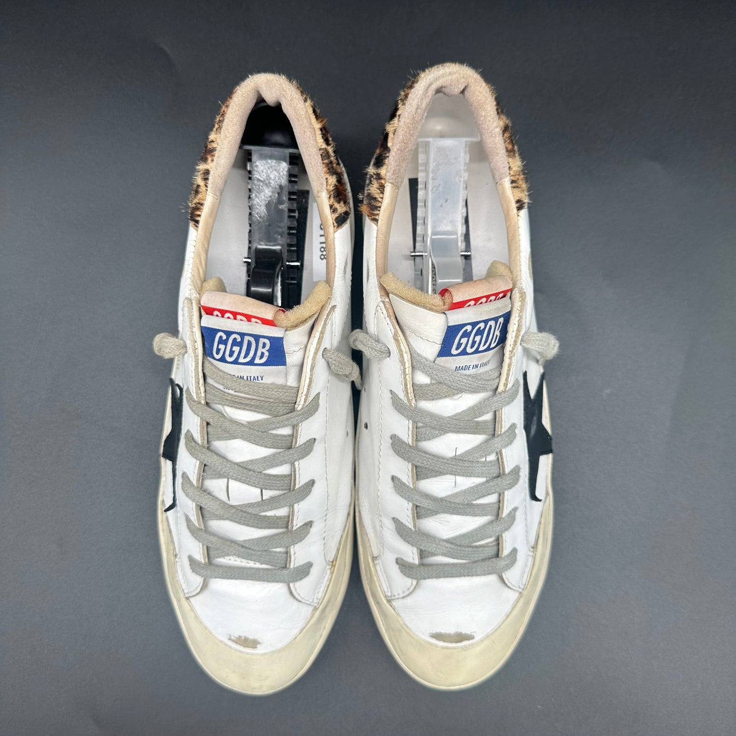 Golden Goose Superstar - Blanc Noir Léopard C1188