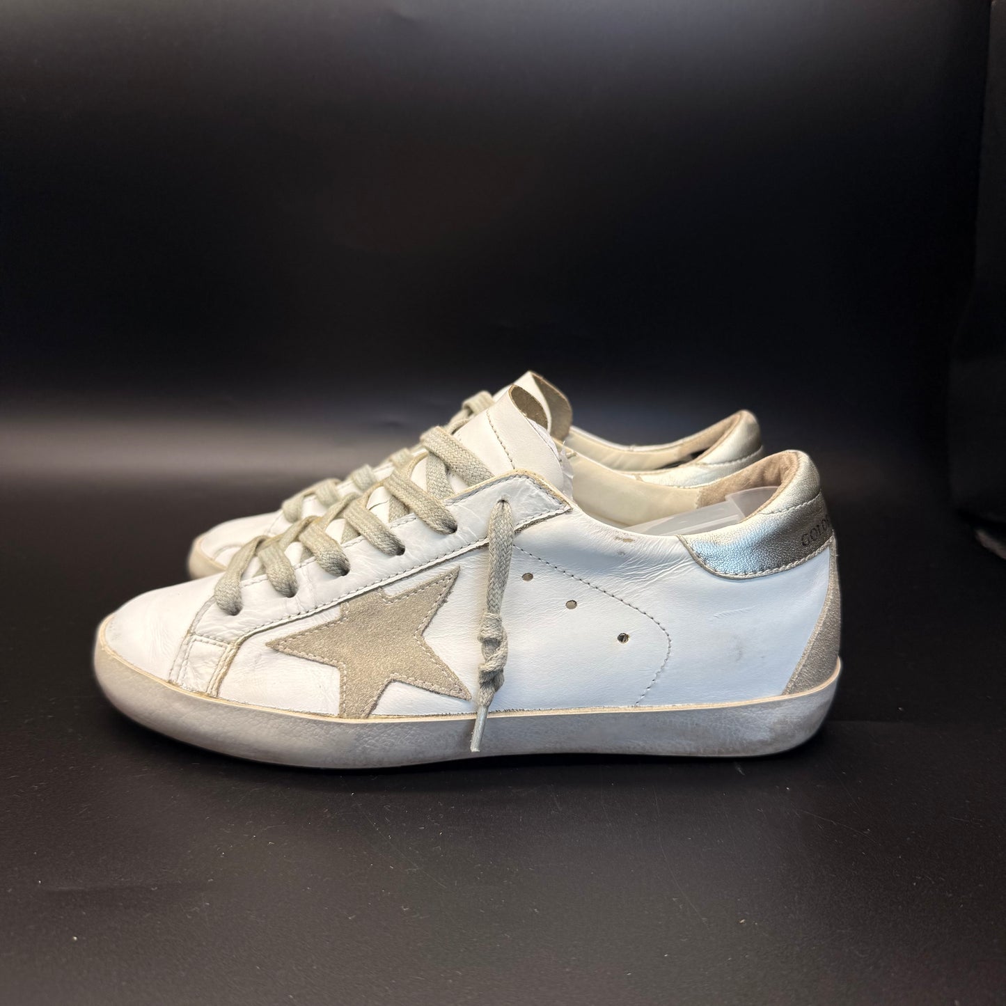 Golden Goose Superstar - Blanc/Argent ◾️