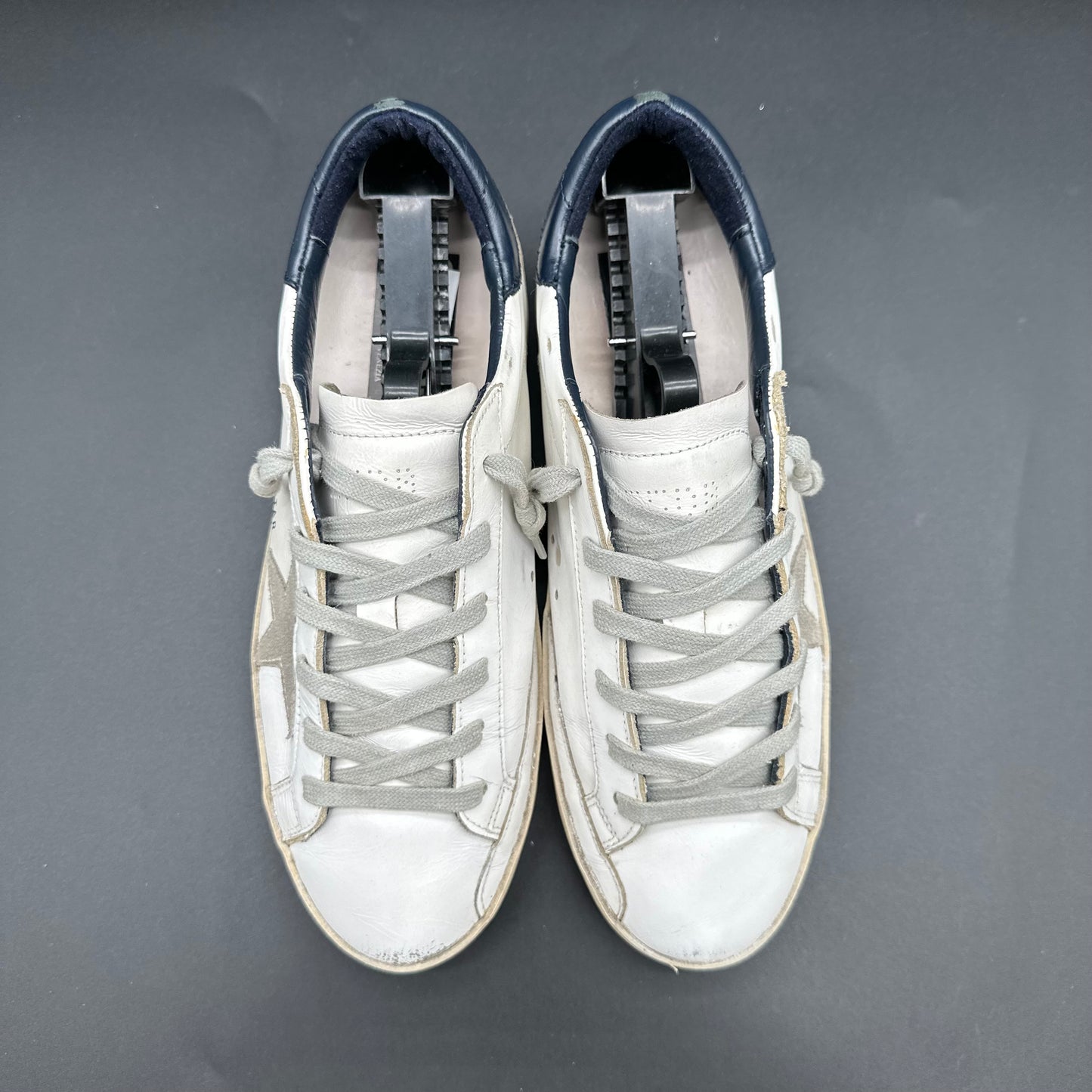 Golden Goose Superstar - Blanc Beige Bleu C1394