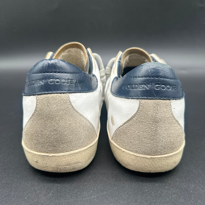 Golden Goose Superstar - Blanc Beige Bleu C1225