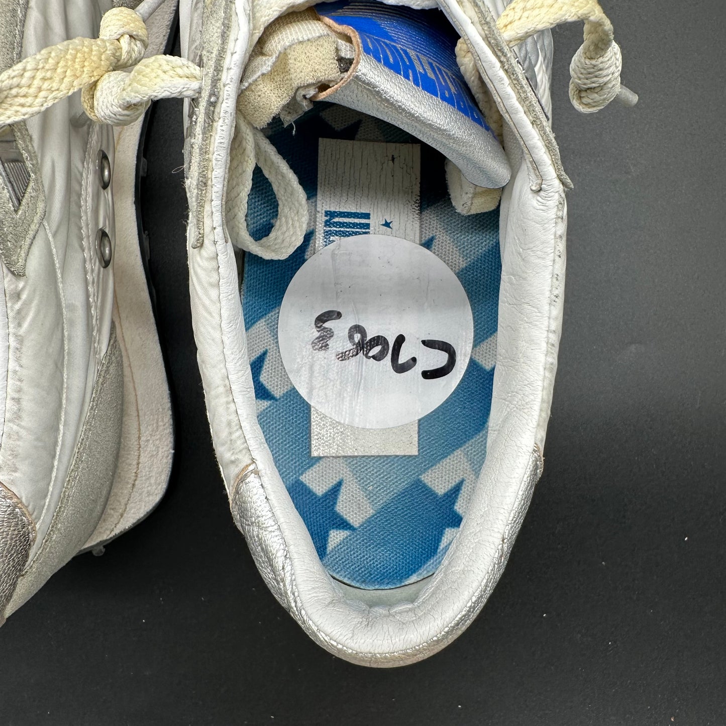 Golden Goose Marathon - Blanc Gris Beige C1063