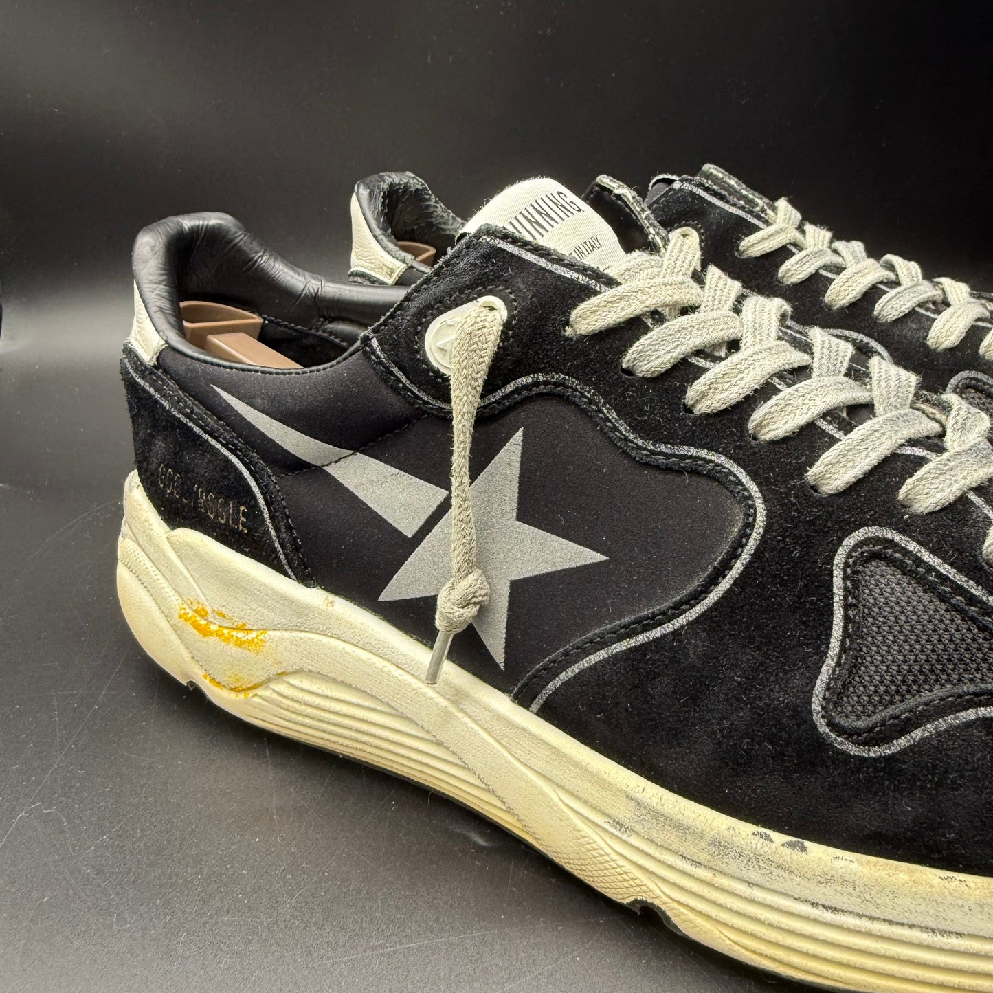 Golden Goose Running - Noir Blanc