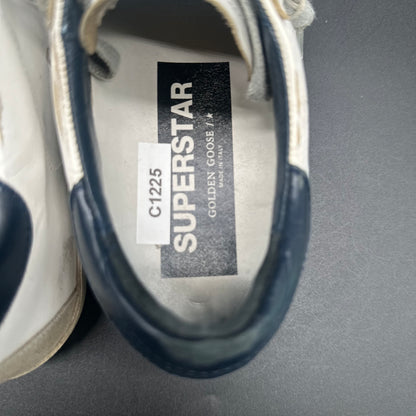 Golden Goose Superstar - Blanc Beige Bleu C1225