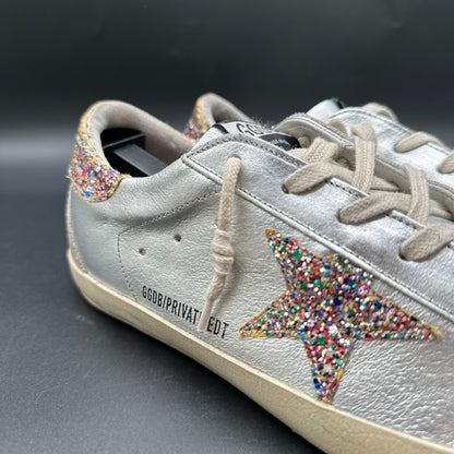 Golden Goose Superstar - Argent Paillettes K47