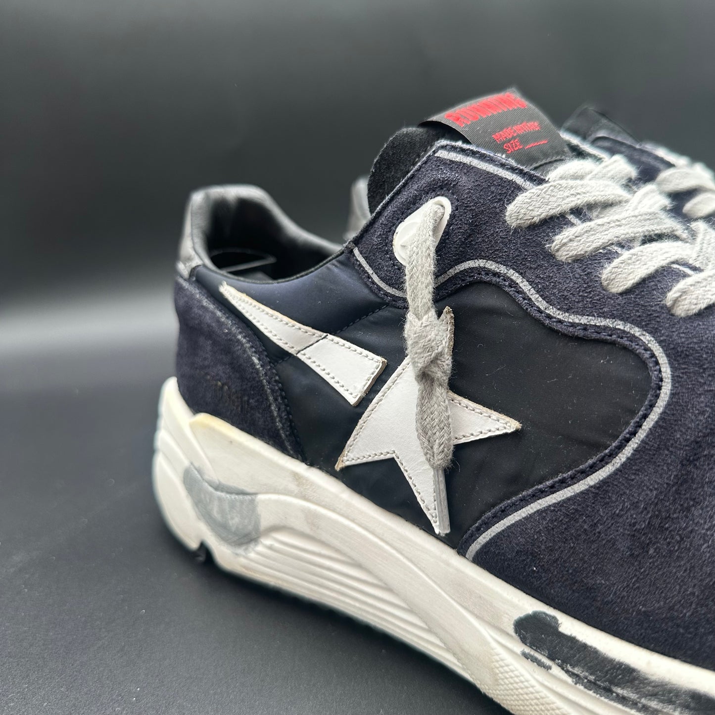 Golden Goose Running - Bleu Blanc K31