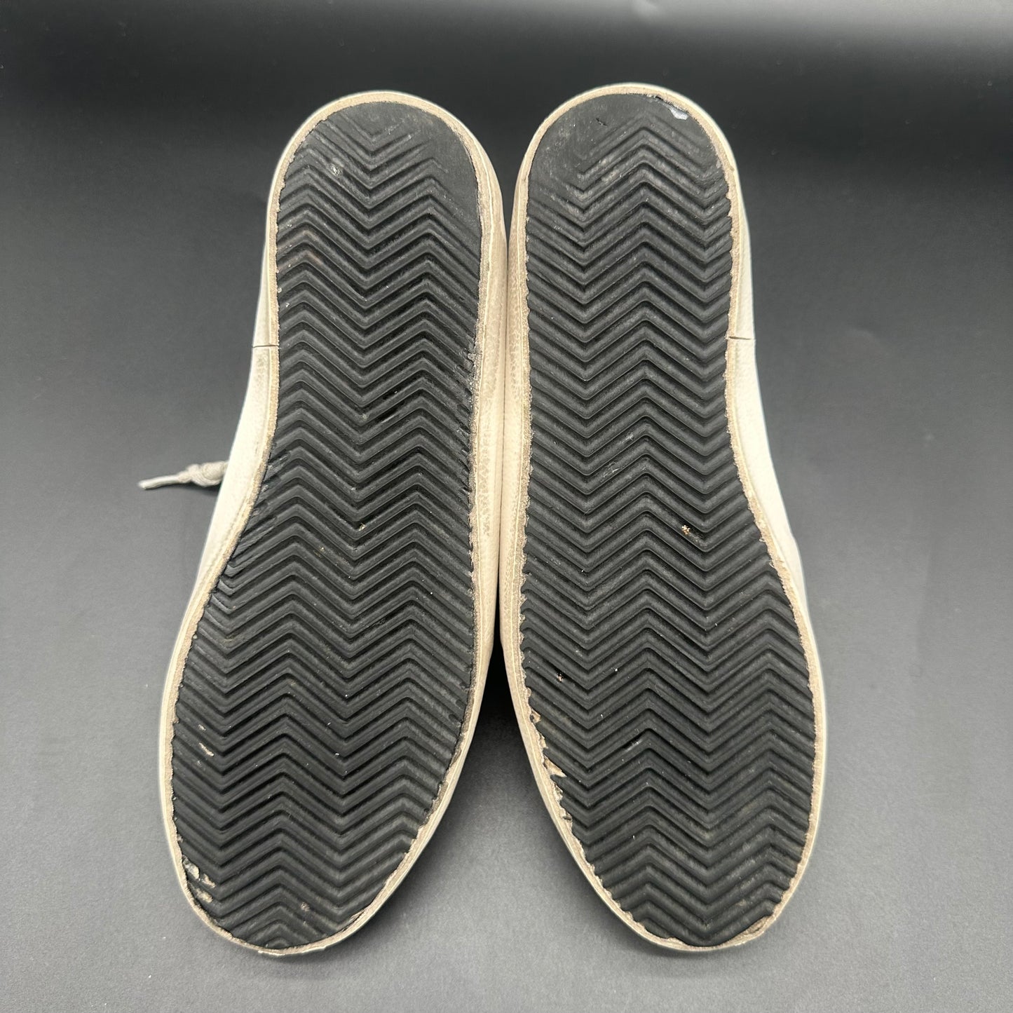 Golden Goose Superstar - Blanc Beige Argent P435