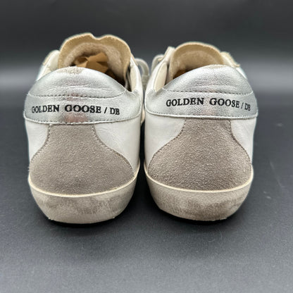 Golden Goose Superstar - Blanc Beige Argent P437