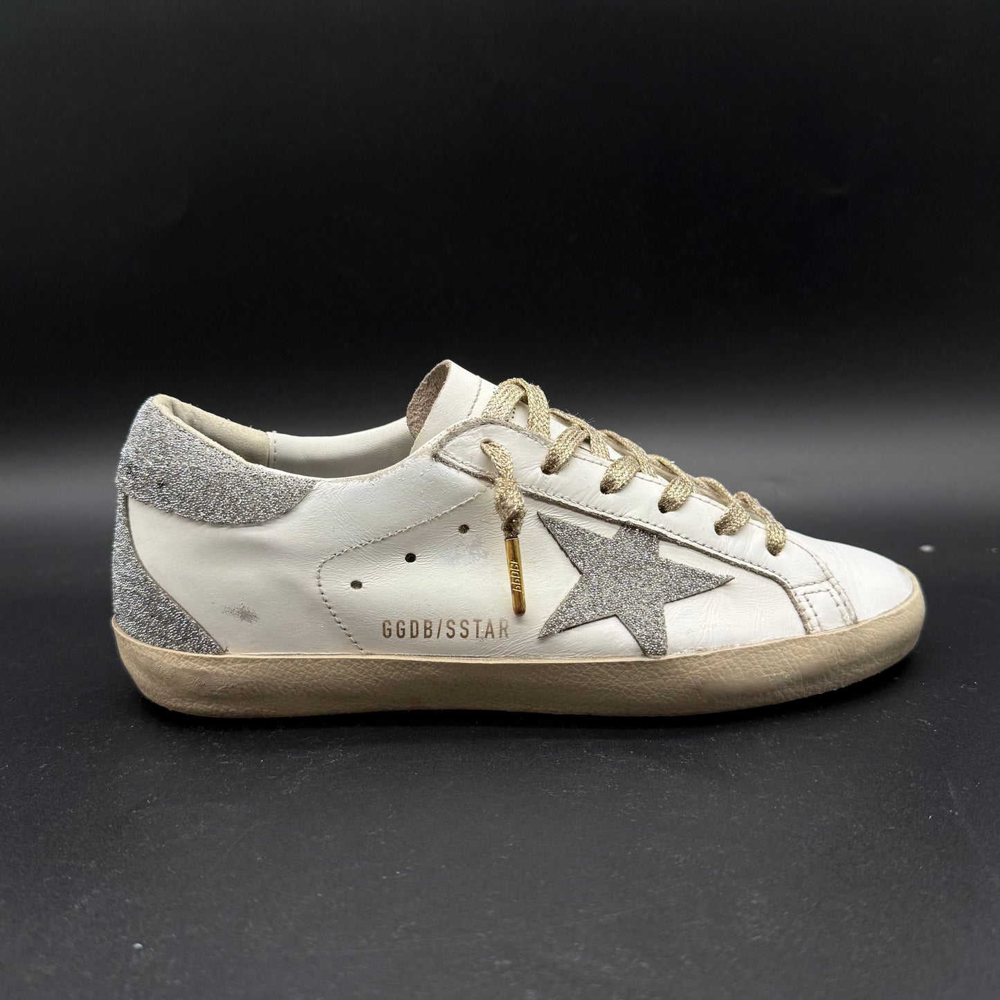 Golden Goose Superstar - Swarovski Argent Blanc C1294