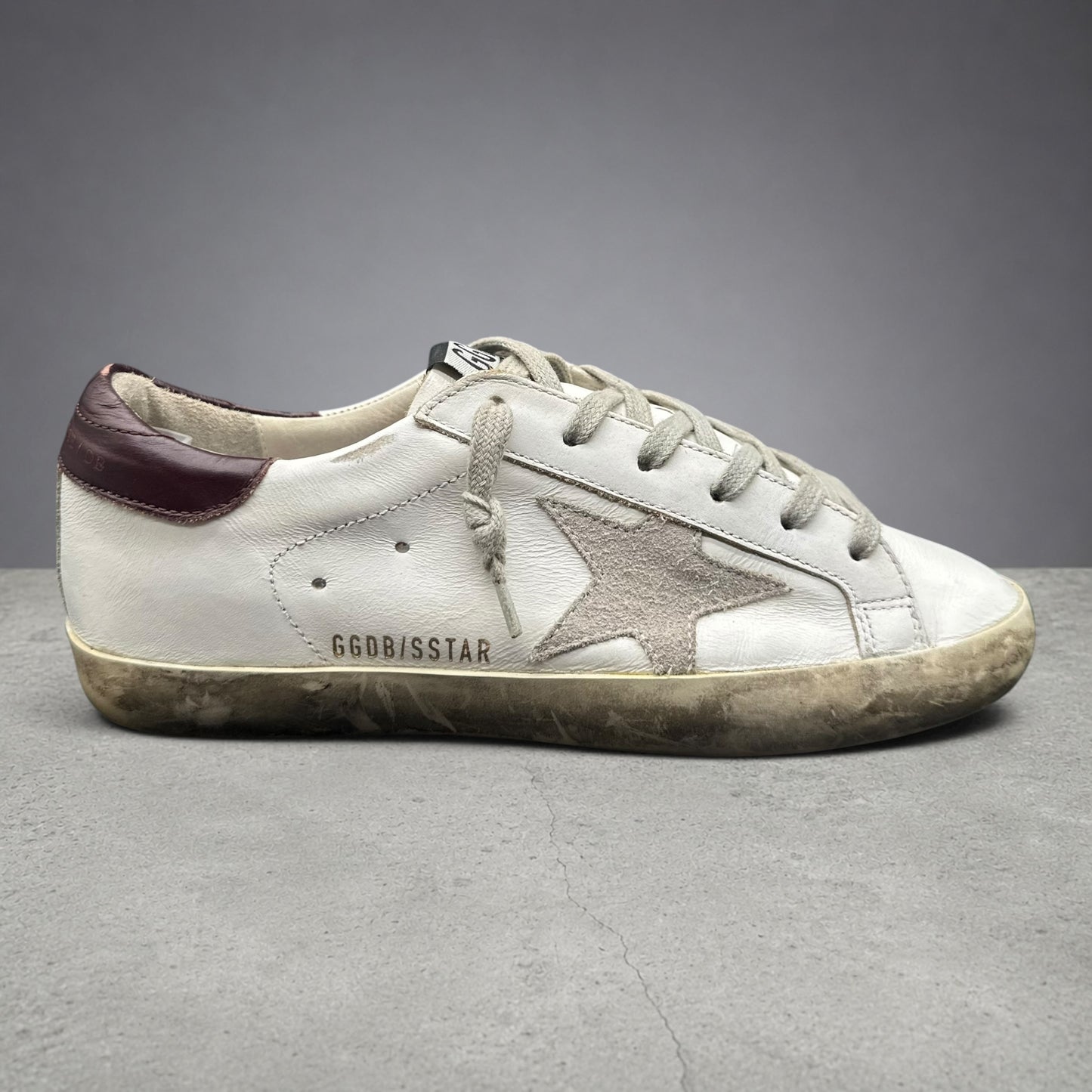 Golden Goose Superstar - Blanc Beige Bordeaux C1452