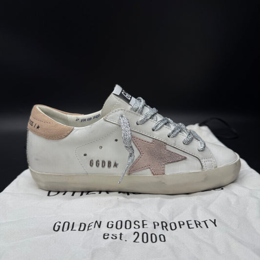 Golden Goose Superstar - Blanc Rose