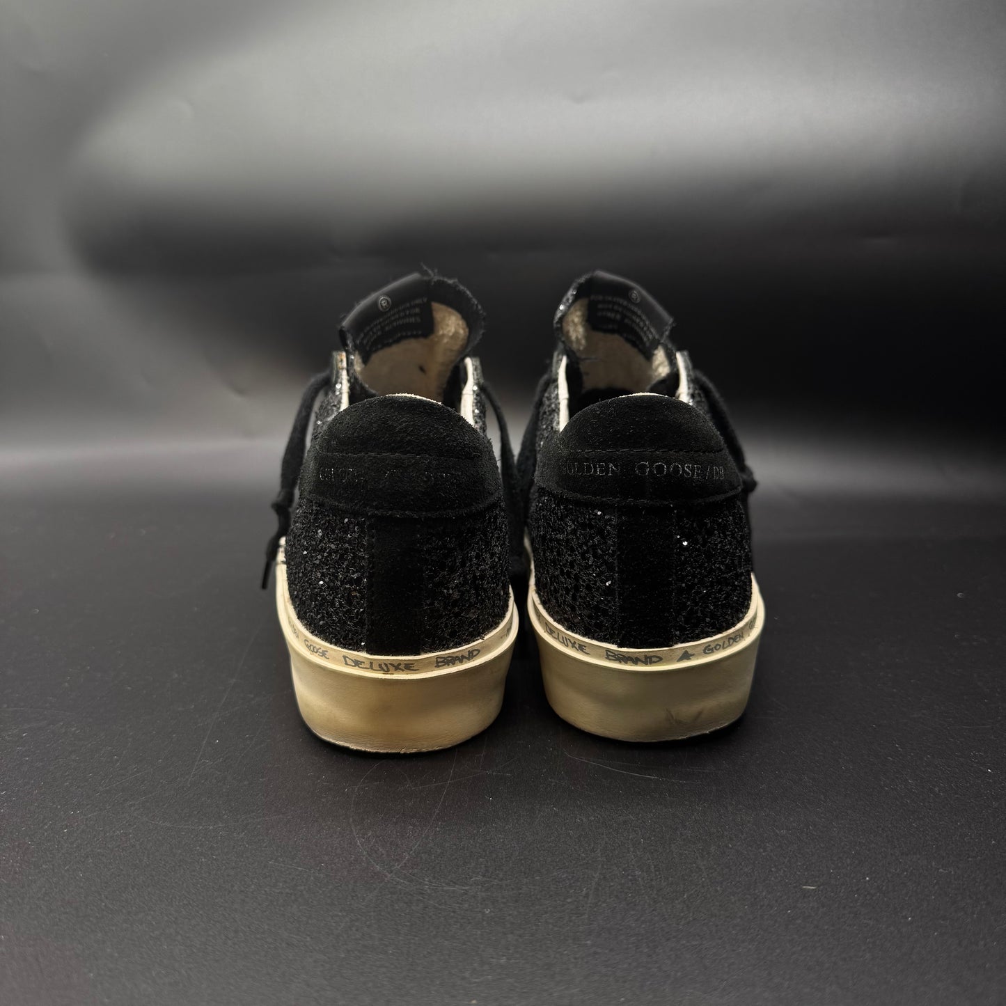 Golden Goose Hi-Star - Noir/ Paillettes ▫️