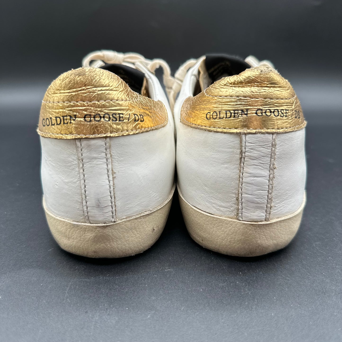 Golden Goose Superstar - Blanc Beige Or K48