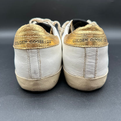 Golden Goose Superstar - Blanc Beige Or K48
