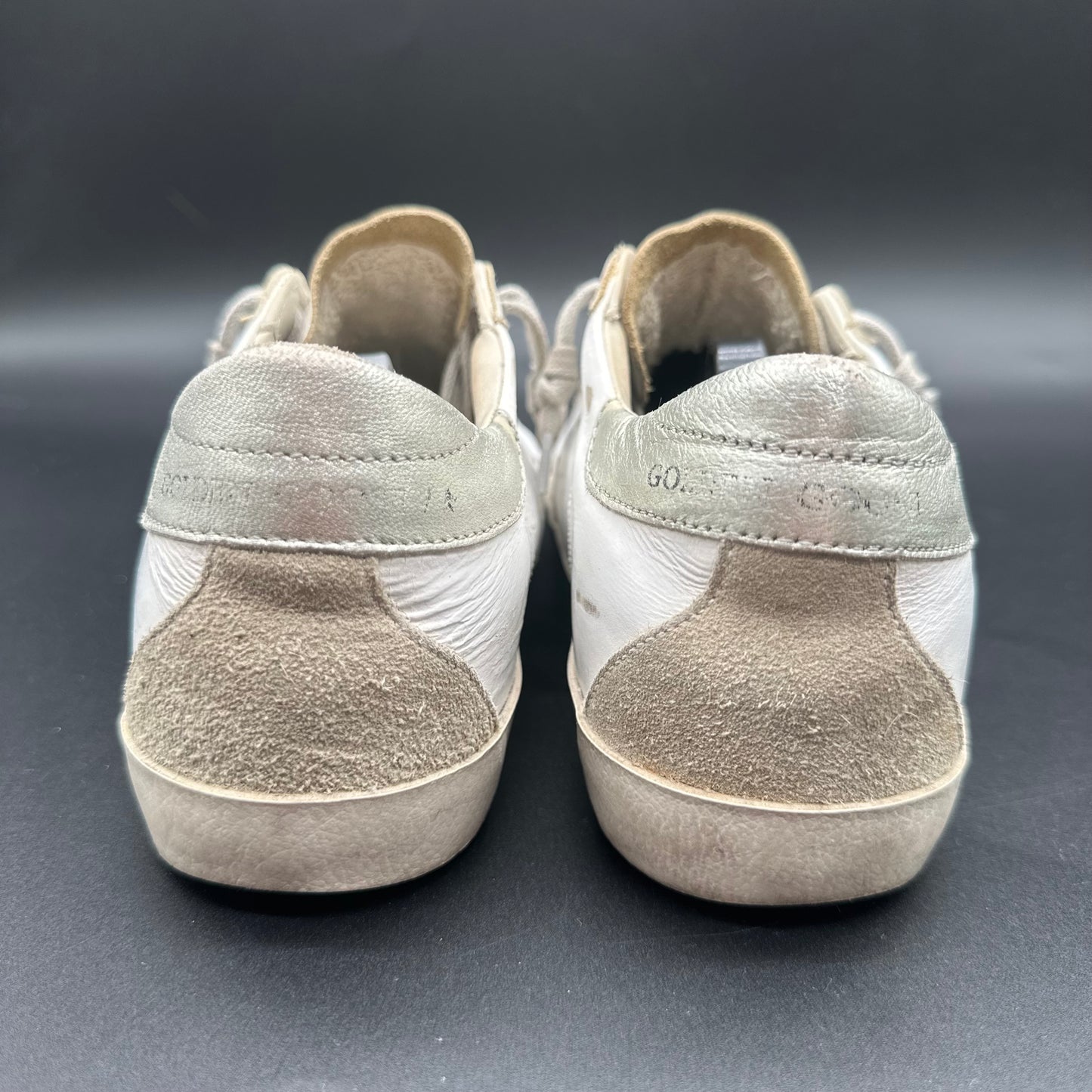 Golden Goose Superstar - Blanc Argent Beige C1261